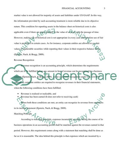 Financial Reporting under US GAAP: Dell Incorporation