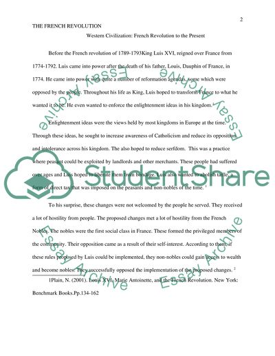 Western Civilization: French Revolution to the Present