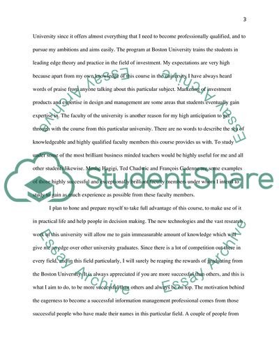 Being Submitted to Graduate School