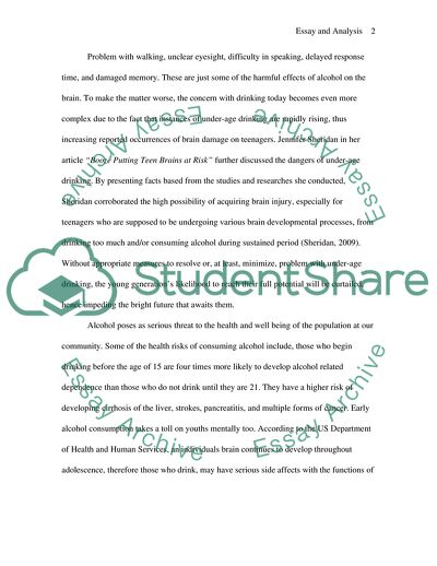 Harmful Effects of Alcohol on the Brain