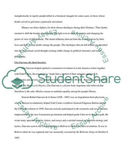 Activism and Martyrdom