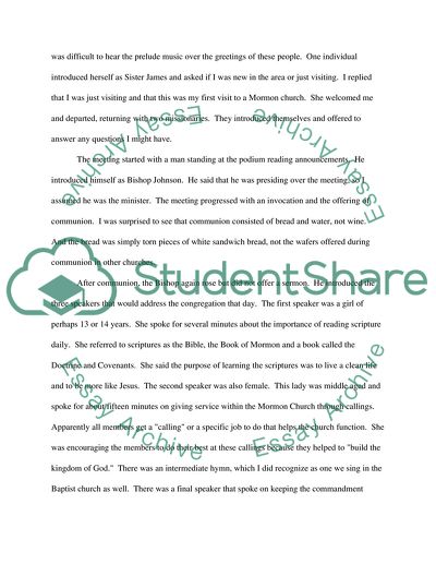 The Church of Jesus Christ of Latter-day Saints