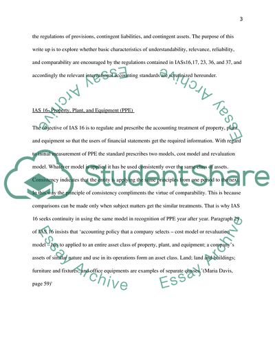 IASBs Framework for the Preparation and Presentation of Financial Statements
