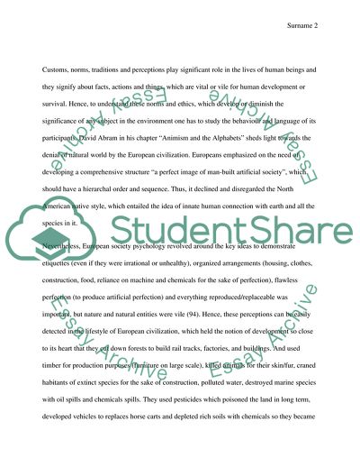 Connecting Concepts from Percy, Abram, and Berger