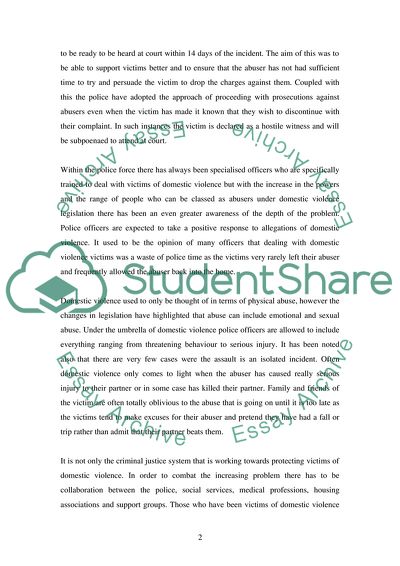 To what extent does the current law afford victims of domestic abuse effective protection and support
