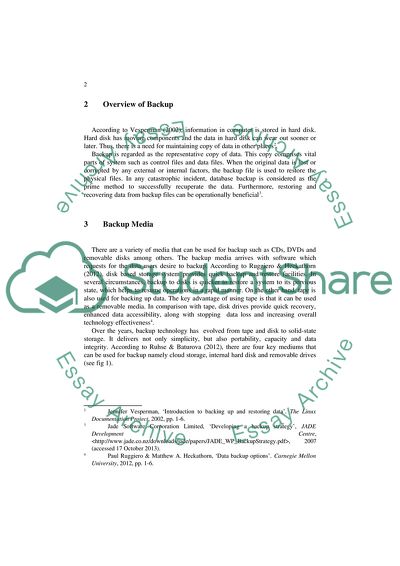Comparison the Methods of the Back up in Macintosh Apple and Windows