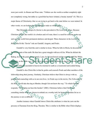 Religion in The Lord of the Rings