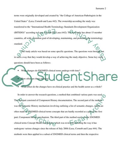 Implications of SNOMED CT Versioning by Leea, Cornetb and Laua