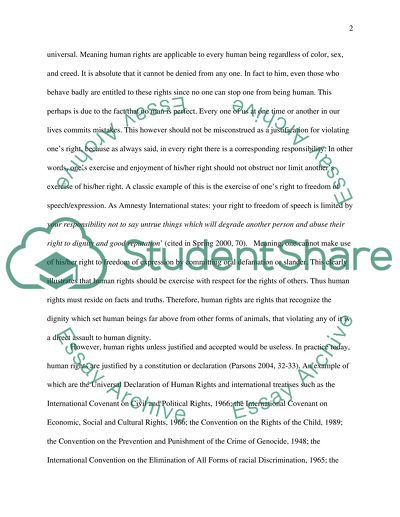 Is democracy necessary to protect universal human rights