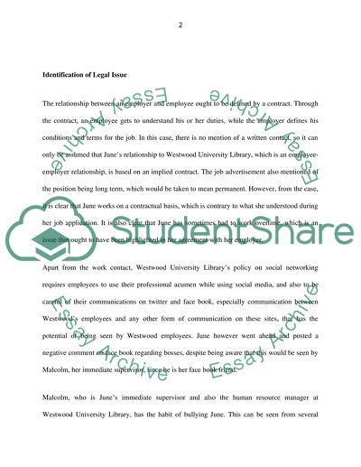 The Relationship Between an Employer and Employee