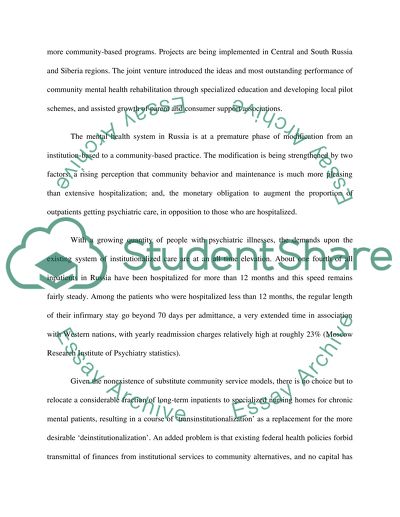 Culture and Mental Health