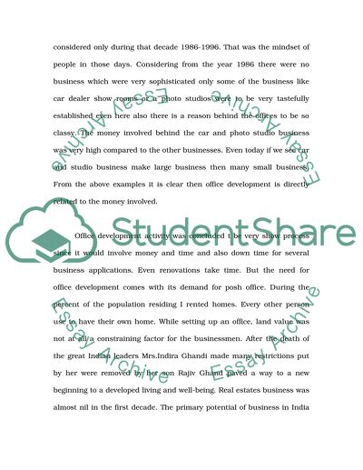 In-Depth Analysis of the Office Development Activity in India