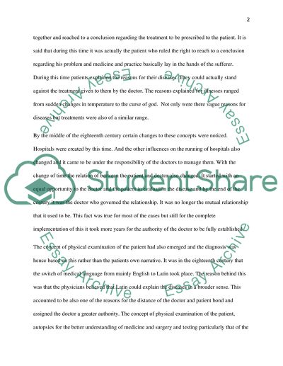 The Roles of Doctor in the 18th Century