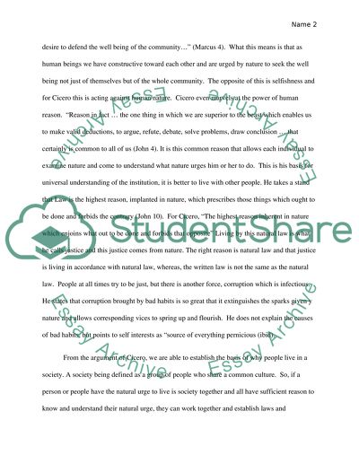 In The Republic and The Laws by Cicero