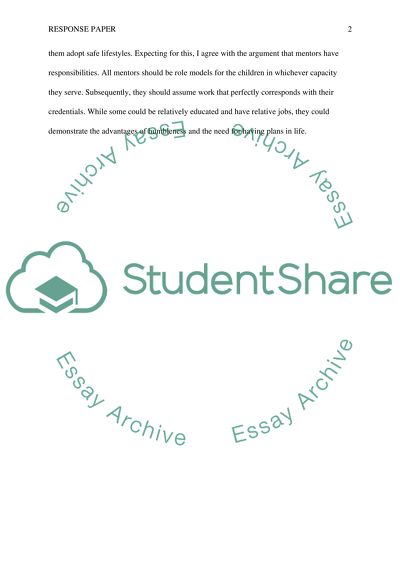 The Role of Mentorship in Society