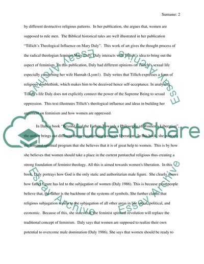 Mary Daly Radical Feminist Thoughts