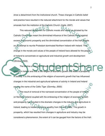 Irish Catholic Church