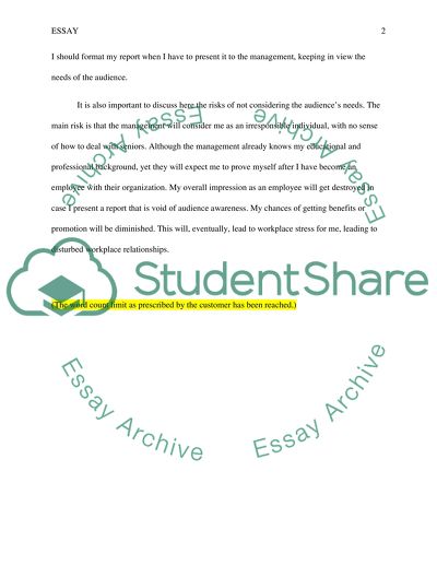 Audience Analysis and Reception