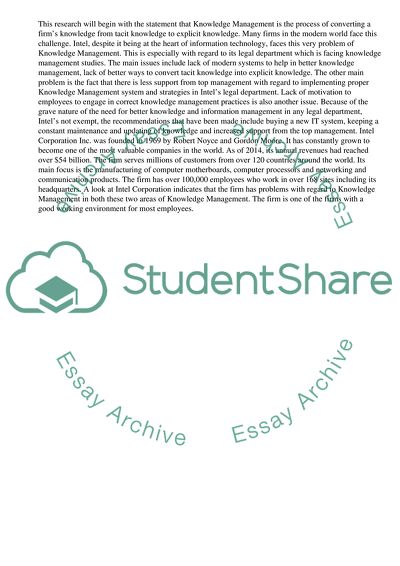 Competitor analysis of intel image