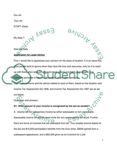 The Australian Issue of Taxation