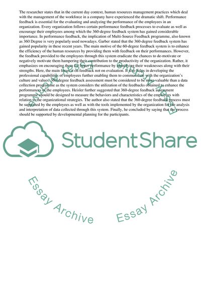 Performance Feedback, Performance Incentives and Rewards, and Employee Evaluation