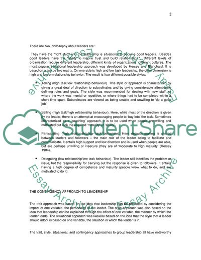 Effective leadership dissertation image