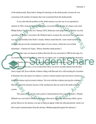 Death Penalty in Illinois