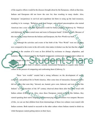 Analysis of New Worlds for All by Colin Calloway