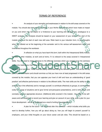 Interpersonal skills