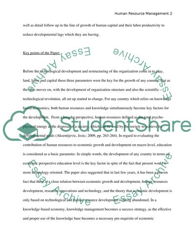 Four Different Article Reviews