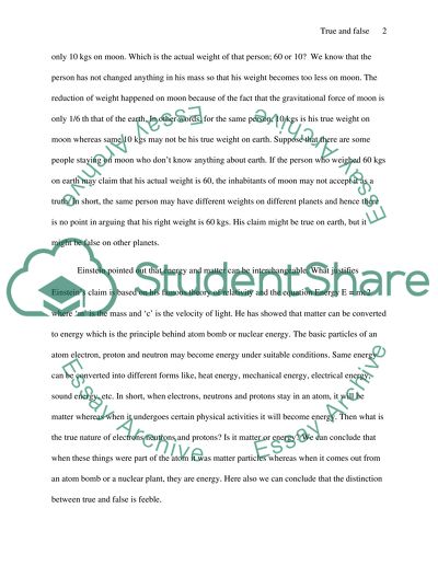 Accepting Relativism as a Universal Fact