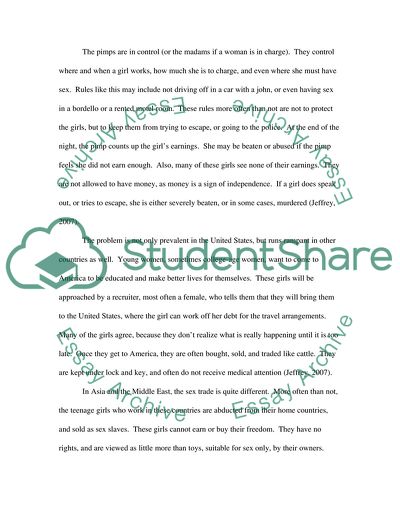 New Laws Treat Teen Prostitutes as Abuse Victims