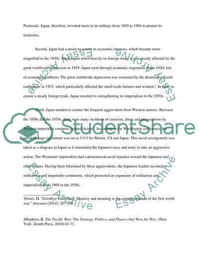 The Pacific War: Japans militarism