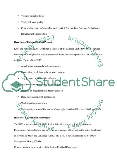 Rational Unified Process