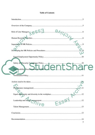 The HR Policies and Administration