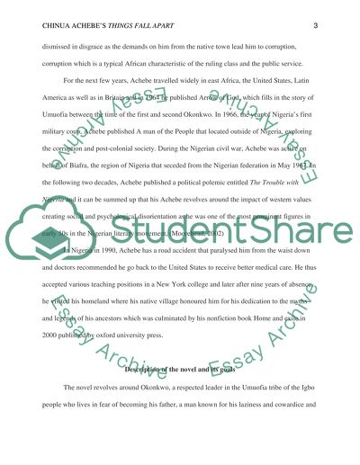 Chinua Achebes Bibliography