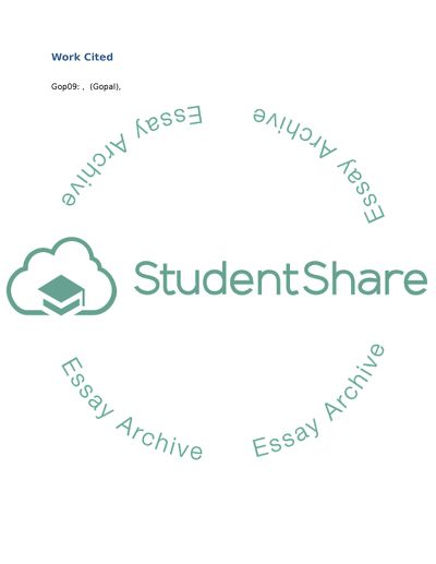 One page Critique assignment for someone research paper