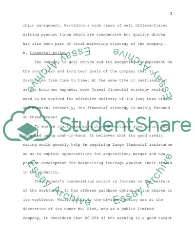 Case Study - Strategic Leadership