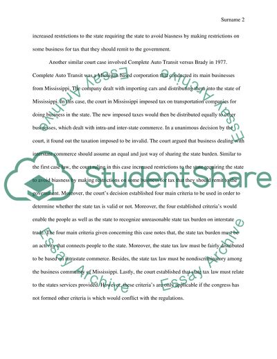 Summary of Case Laws