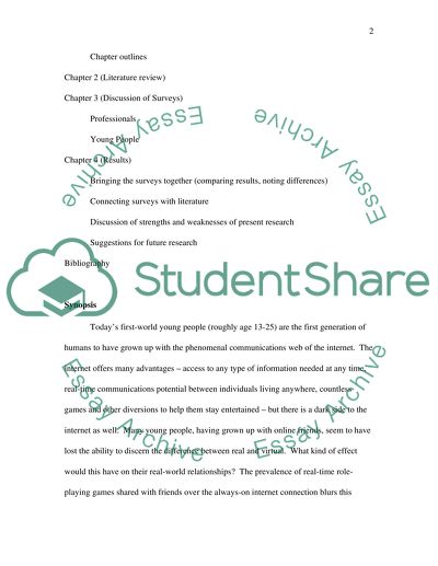 The Detrimental affects of the internet on young minds