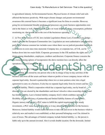 Intro to business Past exam paper