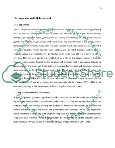 Strategic Marketing (Jet Star)