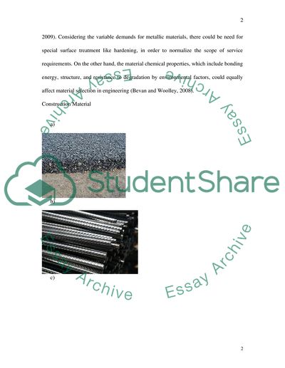 The Influence of Materials Properties on Structural Form and Behaviour