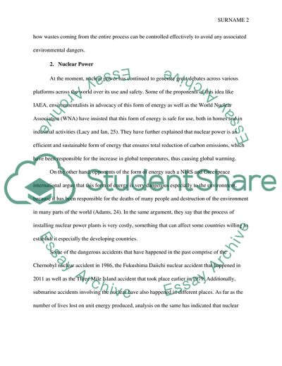 Nuclear Energy and Radiation Wastes Management