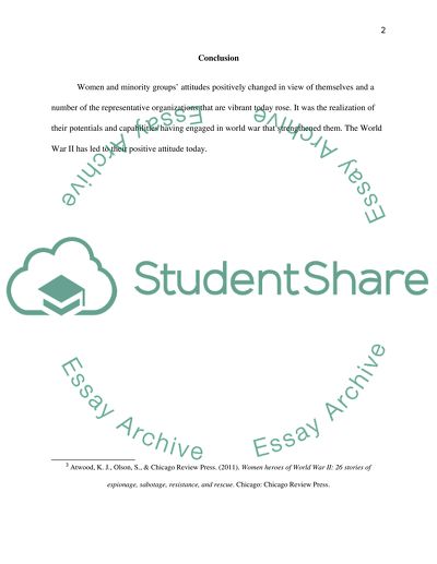 How World War II Changed Attitudes of Women and Minorities