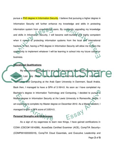 Introduction about Myself and Personal Analysis