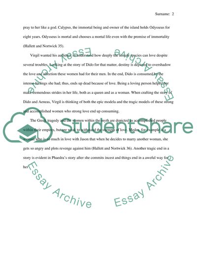 Dido and Aeneas Mythology Issues