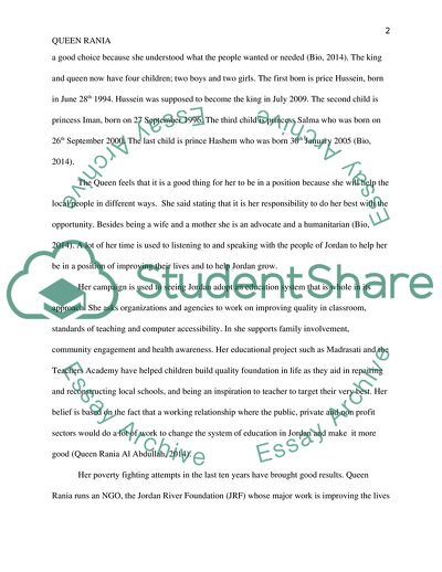 Queen Ranias Life Is a Story of Success