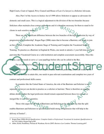 The Legal Profession: The Differences & Similiarities Between Solicitors & Barristers