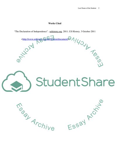 Discuss what is so important about this document http://www.ushistory.org/declaration/document/